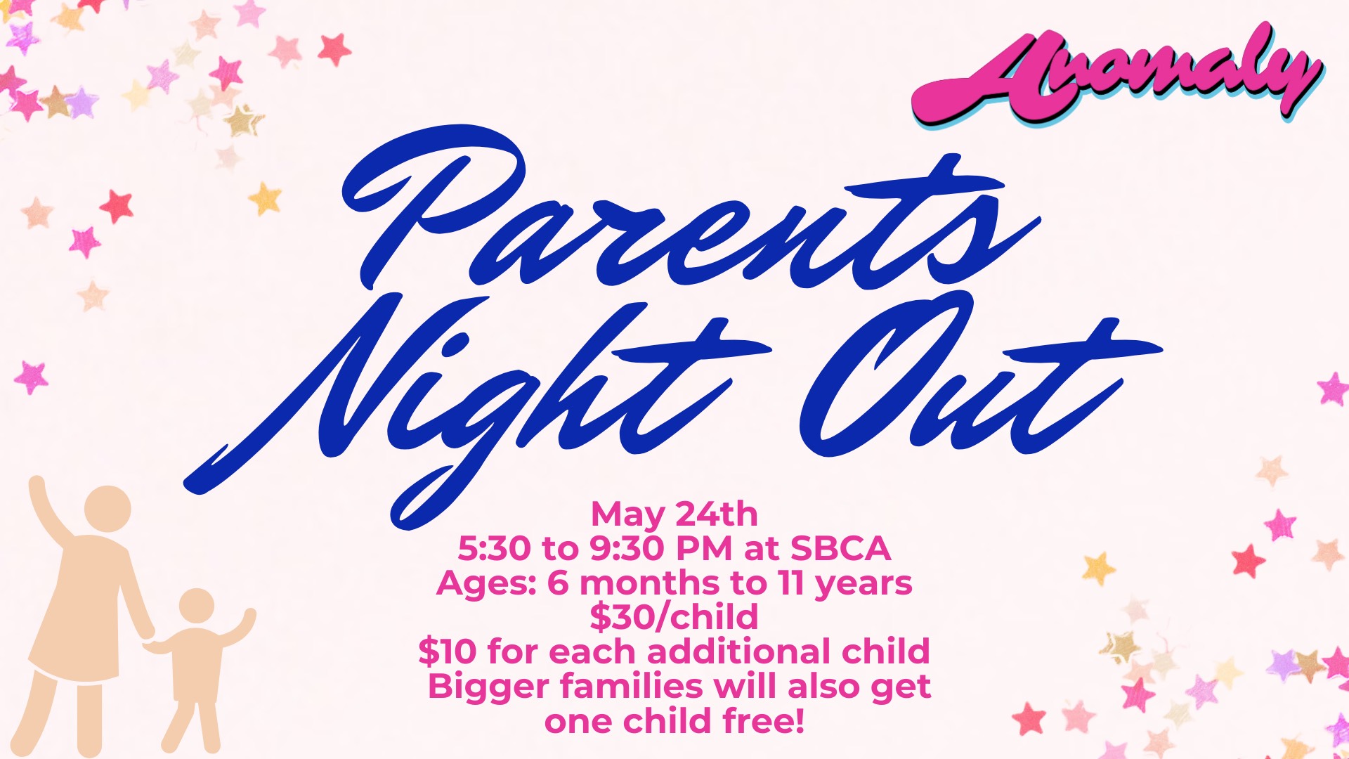 Parents Night Out Flyer